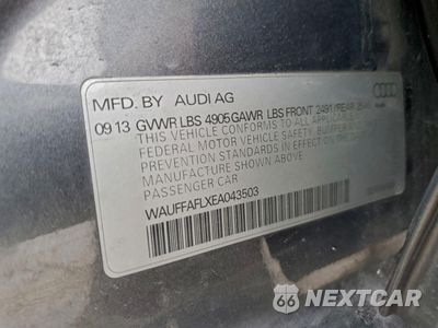 Zdjęcie 12 z 12 samochodu: 2014 AUDI A4 PREMIUM PLUS VIN:WAUFFAFLXEA043503 - miniatura