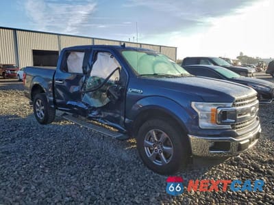 Czwarte zdjęcie samochodu z boku: 2018 FORD F150 SUPERCREW VIN:1FTEW1EP8JKF00381 - miniatura