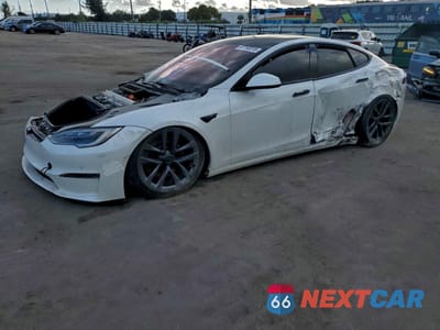 2022 TESLA MODEL S 5YJSA1E61NF460155 - główne zdjęcie licytacji z USA - miniatura