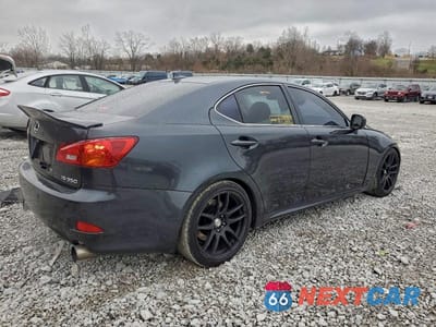 Trzecie zdjęcie samochodu z tyłu: 2007 LEXUS IS 350 VIN:JTHBE262872011257 - miniatura