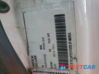 Zdjęcie 10 z 10 samochodu: 2016 INTERNATIONAL PROSTAR VIN:1HSDJAPR5GH107203 - miniatura