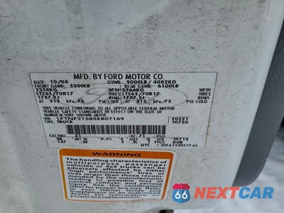 Zdjęcie 12 z 12 samochodu: 2005 FORD F250 SUPER DUTY VIN:1FTNF21585EB07169 - miniatura
