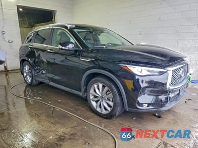 Czwarte zdjęcie samochodu z boku: 2021 INFINITI QX50 LUXE VIN:3PCAJ5BB1MF109071 - miniatura