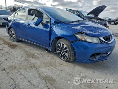 Czwarte zdjęcie samochodu z boku: 2015 HONDA CIVIC EX VIN:19XFB2F89FE059187 - miniatura
