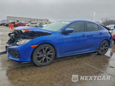 2017 HONDA CIVIC SPORT SHHFK7G43HU220525 - główne zdjęcie licytacji z USA - miniatura