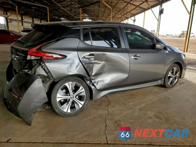 Trzecie zdjęcie samochodu z tyłu: 2021 NISSAN LEAF SV PLUS VIN:1N4BZ1CV7MC551189 - miniatura
