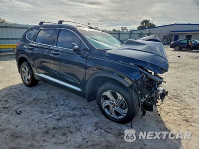 Czwarte zdjęcie samochodu z boku: 2022 HYUNDAI SANTA FE SEL VIN:5NMS64AJ2NH373506 - miniatura