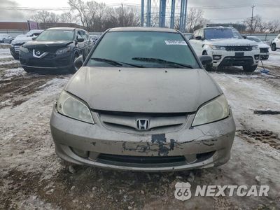 Piąte zdjęcie samochodu w środku: 2005 HONDA CIVIC LX VIN:2HGES16575H599279 - miniatura