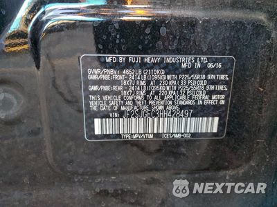 Zdjęcie 14 z 14 samochodu: 2017 SUBARU FORESTER 2.0XT PREMIUM VIN:JF2SJGEC3HH428497 - miniatura