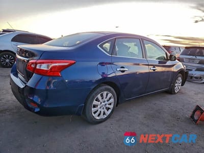 Trzecie zdjęcie samochodu z tyłu: 2017 NISSAN SENTRA S VIN:3N1AB7AP0HY242780 - miniatura
