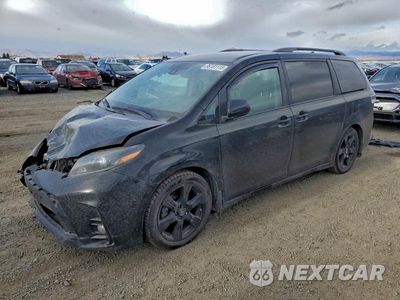 2020 TOYOTA SIENNA SE 8-PASSENGER 5TDXZ3DCXLS025404 - główne zdjęcie licytacji z USA - miniatura