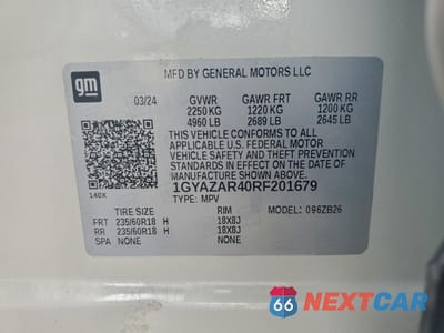 Zdjęcie 13 z 14 samochodu: 2024 CADILLAC XT4 LUXURY VIN:1GYAZAR40RF201679 - miniatura