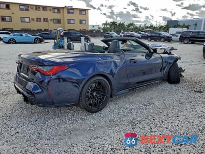 Trzecie zdjęcie samochodu z tyłu: 2024 BMW M4 COMPETITION VIN:WBS33BA01RCN05306 - miniatura