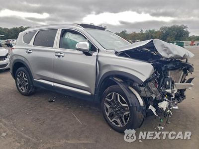 Czwarte zdjęcie samochodu z boku: 2022 HYUNDAI SANTA FE LIMITED VIN:5NMS4DAL8NH457627 - miniatura