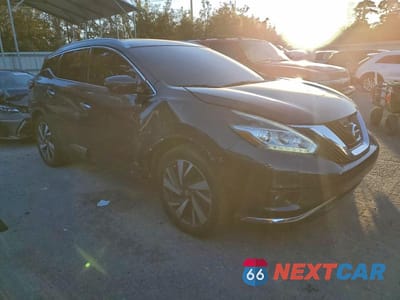 Czwarte zdjęcie samochodu z boku: 2018 NISSAN MURANO PLATINUM VIN:5N1AZ2MG3JN180782 - miniatura