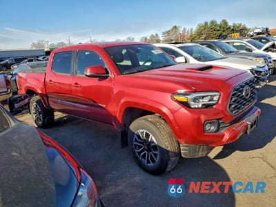 Czwarte zdjęcie samochodu z boku: 2020 TOYOTA TACOMA TRD SPORT VIN:3TMCZ5AN9LM367197 - miniatura