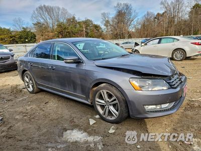 Czwarte zdjęcie samochodu z boku: 2015 VOLKSWAGEN PASSAT SEL VIN:1VWCV7A31FC087248 - miniatura