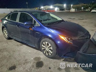 Czwarte zdjęcie samochodu z boku: 2020 TOYOTA COROLLA LE VIN:JTDEBRBE9LJ017956 - miniatura