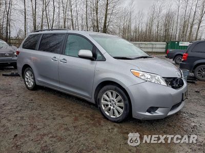 Czwarte zdjęcie samochodu z boku: 2017 TOYOTA SIENNA LE VIN:5TDJZ3DC9HS161097 - miniatura