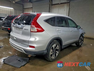 Trzecie zdjęcie samochodu z tyłu: 2016 HONDA CR-V TOURING VIN:5J6RM4H90GL125069 - miniatura
