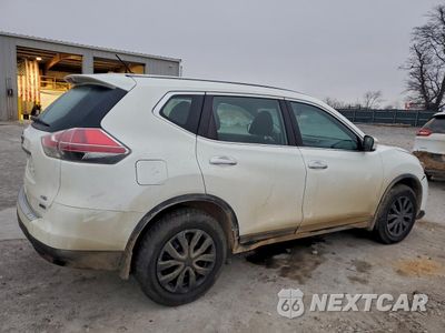 Trzecie zdjęcie samochodu z tyłu: 2014 NISSAN ROGUE S VIN:5N1AT2MV1EC854994 - miniatura