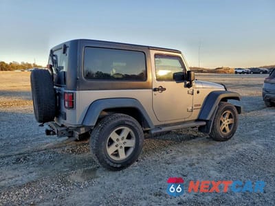 Trzecie zdjęcie samochodu z tyłu: 2014 JEEP WRANGLER SPORT VIN:1C4AJWAG0EL187648 - miniatura