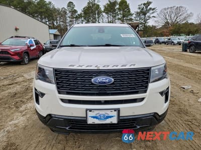 Piąte zdjęcie samochodu w środku: 2018 FORD EXPLORER SPORT VIN:1FM5K8GT5JGA75926 - miniatura