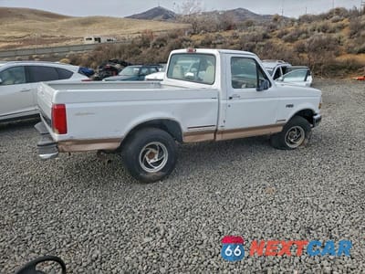Trzecie zdjęcie samochodu z tyłu: 1996 FORD F-150 VIN:1FTEF14N8TLA97550 - miniatura