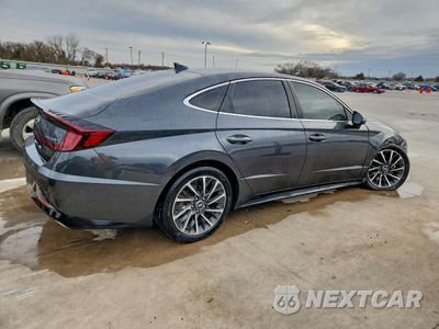 Trzecie zdjęcie samochodu z tyłu: 2022 HYUNDAI SONATA LIMITED VIN:KMHL34J22NA191610 - miniatura