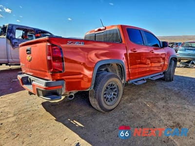 Trzecie zdjęcie samochodu z tyłu: 2016 CHEVROLET COLORADO Z71 VIN:1GCGTDE31G1311862 - miniatura