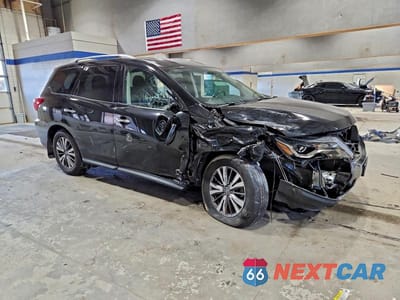 Czwarte zdjęcie samochodu z boku: 2019 NISSAN PATHFINDER S VIN:5N1DR2MM1KC603598 - miniatura