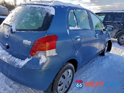Trzecie zdjęcie samochodu z tyłu: 2010 TOYOTA YARIS VIN:JTDKT4K39A5319707 - miniatura
