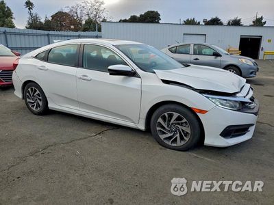 Czwarte zdjęcie samochodu z boku: 2017 HONDA CIVIC EX VIN:19XFC2F72HE231907 - miniatura