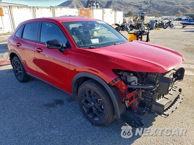 Czwarte zdjęcie samochodu z boku: 2023 HONDA HR-V SPORT VIN:3CZRZ2H50PM738133 - miniatura