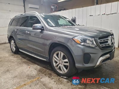 Czwarte zdjęcie samochodu z boku: 2017 MERCEDES-BENZ GLS 450 4MATIC VIN:4JGDF6EE9HA857765 - miniatura