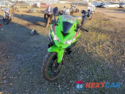 Drugie zdjęcie samochodu z przodu: 2024 KAWASAKI ZX400 S VIN:ML5ZXCS13RDA21616 - miniatura