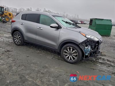 Czwarte zdjęcie samochodu z boku: 2019 KIA SPORTAGE EX VIN:KNDPNCAC7K7600485 - miniatura