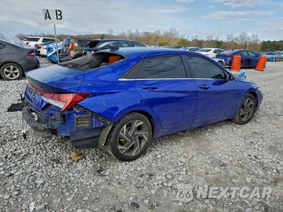 Trzecie zdjęcie samochodu z tyłu: 2024 HYUNDAI ELANTRA SEL VIN:KMHLS4DGXRU652213 - miniatura