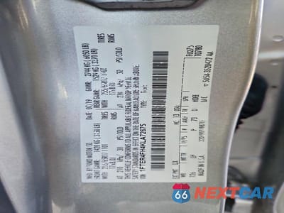 Zdjęcie 12 z 12 samochodu: 2019 FORD RANGER XL VIN:1FTER4FH4KLA72675 - miniatura