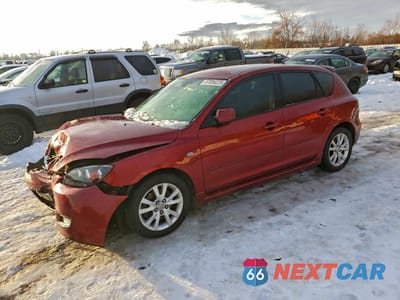 2008 MAZDA 3 HATCHBACK JM1BK343081149300 - główne zdjęcie licytacji z USA - miniatura