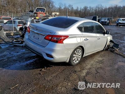Trzecie zdjęcie samochodu z tyłu: 2017 NISS SENTRA VIN:3N1AB7AP0HY376382 - miniatura