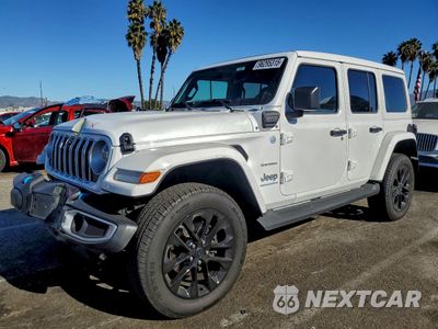 2024 JEEP WRANGLER SAHARA 4XE 1C4RJXP68RW191300 - główne zdjęcie licytacji z USA - miniatura
