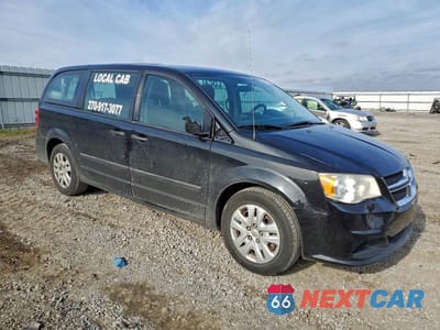 Czwarte zdjęcie samochodu z boku: 2016 DODGE GRAND CARAVAN SE VIN:2C4RDGBG5GR195947 - miniatura