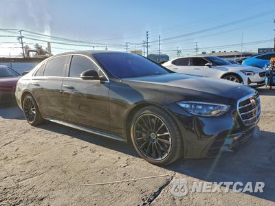 Czwarte zdjęcie samochodu z boku: 2022 MERCEDES-BENZ S 500 4MATIC VIN:W1K6G6DB3NA166217 - miniatura