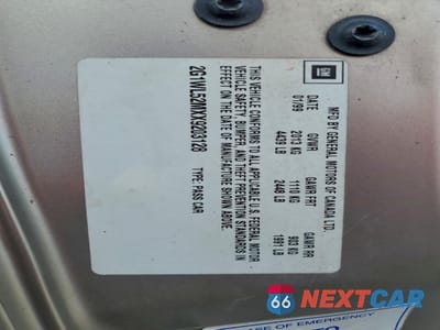 Zdjęcie 12 z 12 samochodu: 1999 CHEVROLET LUMINA BASE VIN:2G1WL52MXX9203128 - miniatura