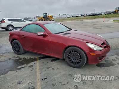 Czwarte zdjęcie samochodu z boku: 2007 MERCEDES-BENZ SLK 280 VIN:WDBWK54F77F166523 - miniatura
