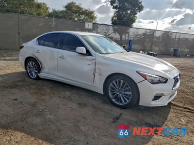 Czwarte zdjęcie samochodu z boku: 2020 INFINITI Q50 PURE VIN:JN1EV7AP4LM205087 - miniatura