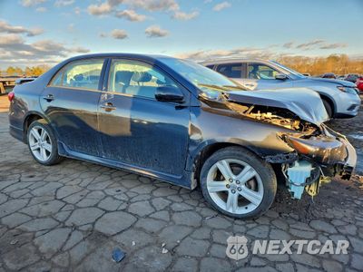 Czwarte zdjęcie samochodu z boku: 2013 TOYOTA COROLLA BASE VIN:2T1BU4EE8DC971543 - miniatura