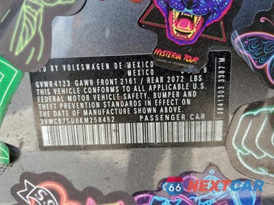 Zdjęcie 13 z 13 samochodu: 2019 VOLKSWAGEN JETTA S VIN:3VWCB7BU0KM258452 - miniatura