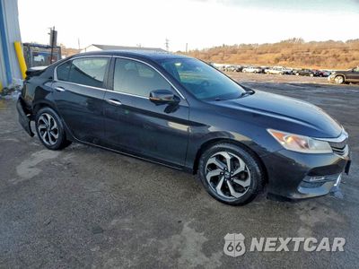 Czwarte zdjęcie samochodu z boku: 2016 HONDA ACCORD EX VIN:1HGCR2F09GA079650 - miniatura